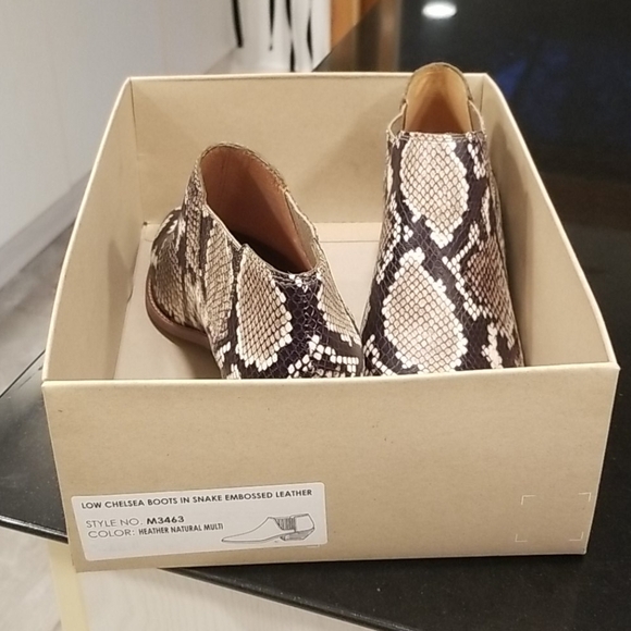 💕MADEWELL💕 Low Chelsea Boots ~ Snake Embossed - Picture 15 of 16